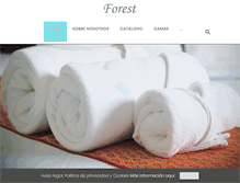 Tablet Screenshot of forest-supply.com